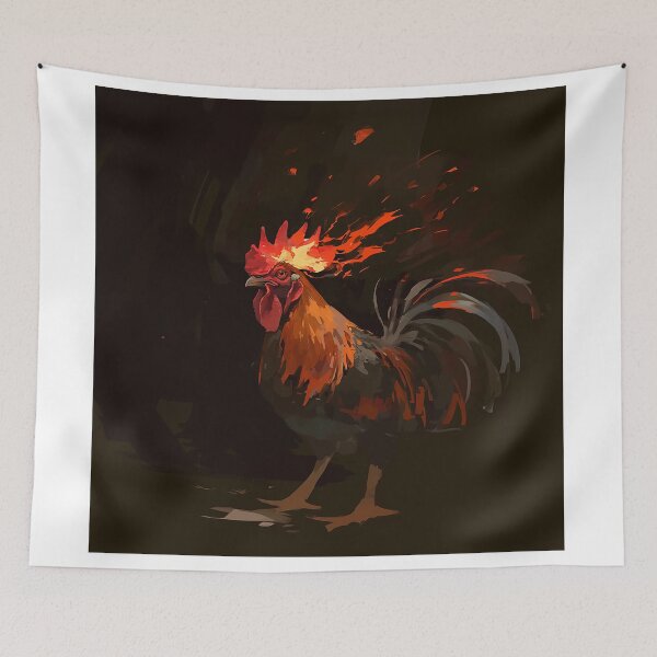 Item preview, Flaming Rooster of Fierce Power designed and sold by Christian Weiss.