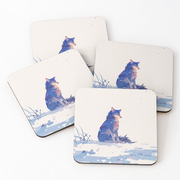 Item preview, Noble Blue Wolf Sitting Calmly designed and sold by Christian Weiss.