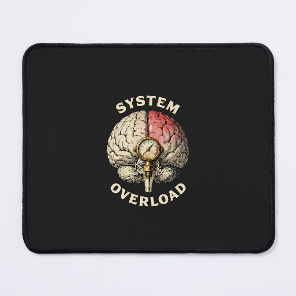 Item preview, System Overload Brain Pressure Gauge | Vintage Anatomy Burnout designed and sold by VENOHA.