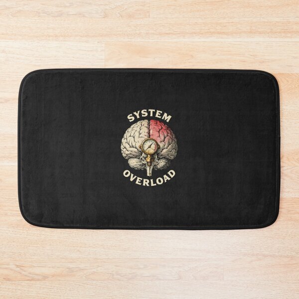 Item preview, System Overload Brain Pressure Gauge | Vintage Anatomy Burnout designed and sold by VENOHA.