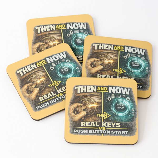 Item preview, Then and Now Real Keys Revolution designed and sold by Retro Arabica.