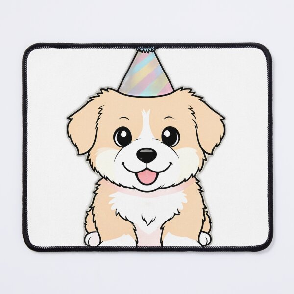 Item preview, Party Hat Puppy - Birthday Bash designed and sold by ArtOccultist.