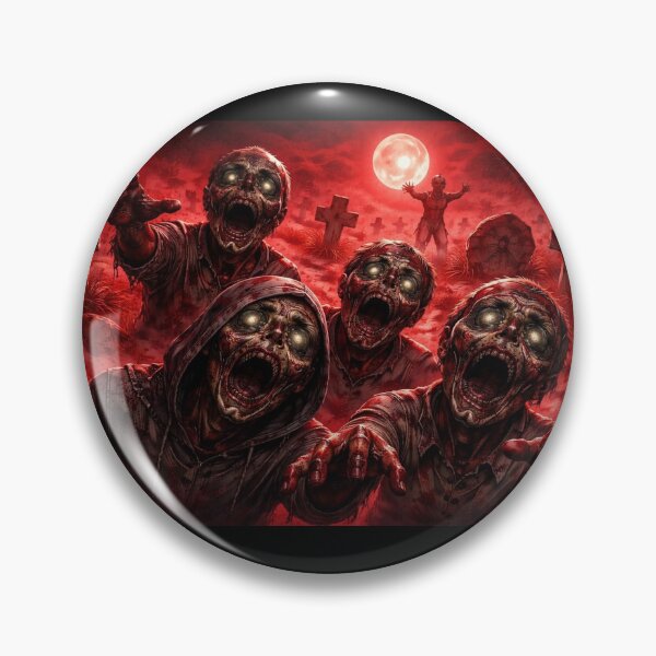 Item preview, Zombies Everywhere (Red Edition) designed and sold by NubesDesignCH.