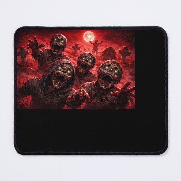 Item preview, Zombies Everywhere (Red Edition) designed and sold by NubesDesignCH.