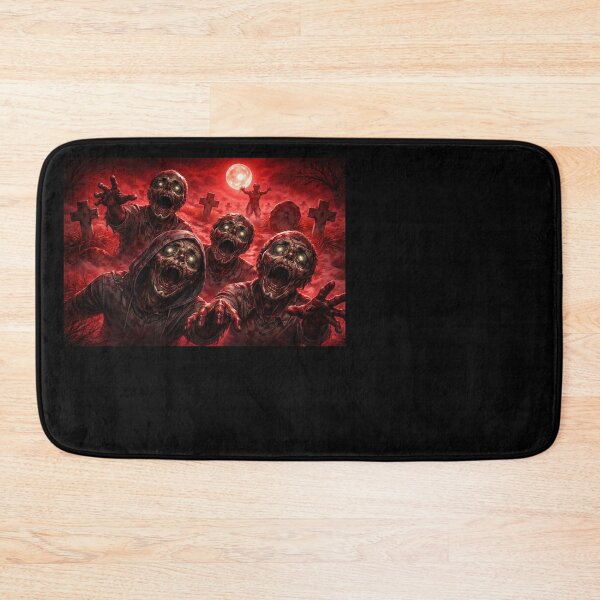 Item preview, Zombies Everywhere (Red Edition) designed and sold by NubesDesignCH.