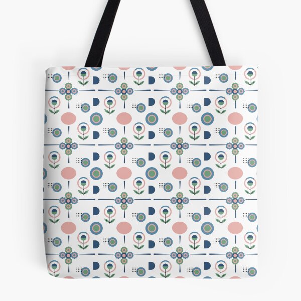 Item preview, seamless pattern of Split Circle Geometric Flower Modern Abstract Print designed and sold by CreativebyTKK.