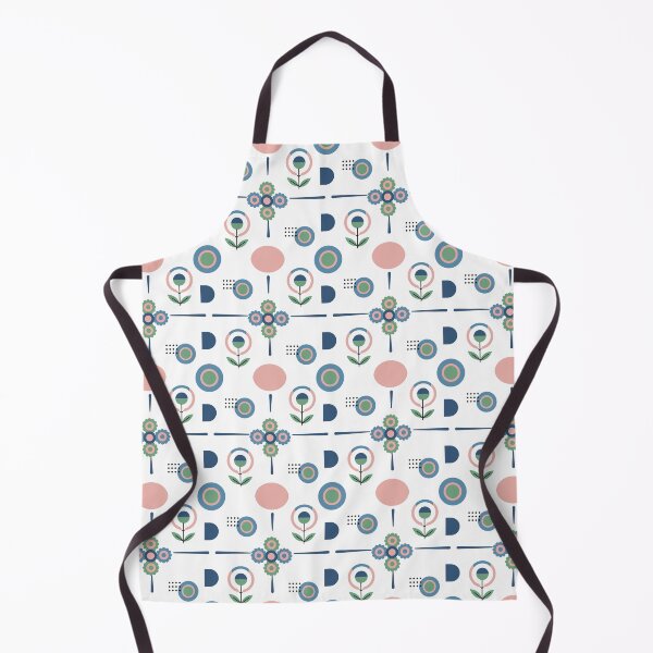 Item preview, seamless pattern of Split Circle Geometric Flower Modern Abstract Print designed and sold by CreativebyTKK.