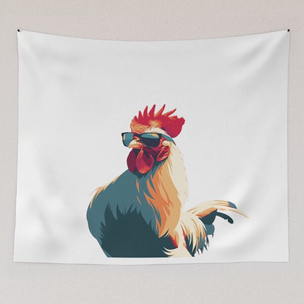 Item preview, Cool Rooster with Sunglasses designed and sold by Christian Weiss.