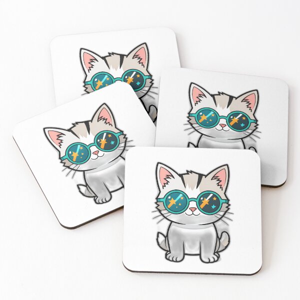 Item preview, Sunglasses Kitty - Chill Feline designed and sold by ArtOccultist.