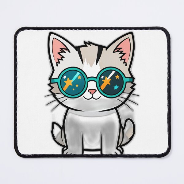 Item preview, Sunglasses Kitty - Chill Feline designed and sold by ArtOccultist.
