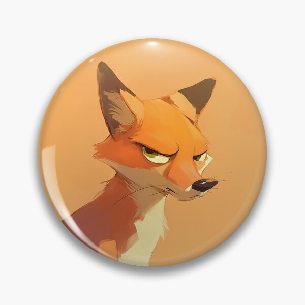 Item preview, Clever Fox Side Glance Portrait designed and sold by Christian Weiss.