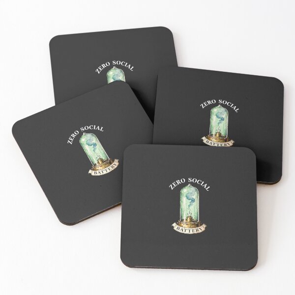 Item preview, Zero Social Battery | Vintage Science Introvert designed and sold by VENOHA.