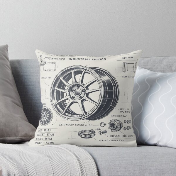 Item preview, RSR-17 Forged Motorsport Wheel – Industrial Edition | 90s Engineering Blueprint designed and sold by ClassicThrottle.