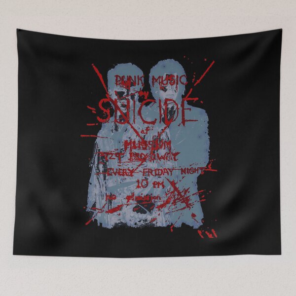 Item preview, Suicide (Band) Pink Music Every Friday Night 10 PM No Mission designed and sold by bakxart.
