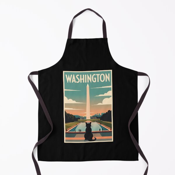 Item preview, Washington Monument Vintage Travel Poster designed and sold by dudelinart.