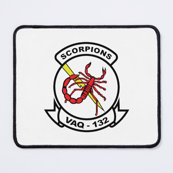 Item preview, US Navy VAQ-132 Scorpions Squadron Insignia designed and sold by CharlieDesings.