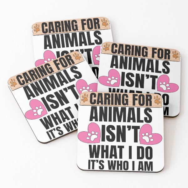 Item preview, Animal Rescue : Caring For Animals Isn't What I Do It's Who I Am designed and sold by medadesign.