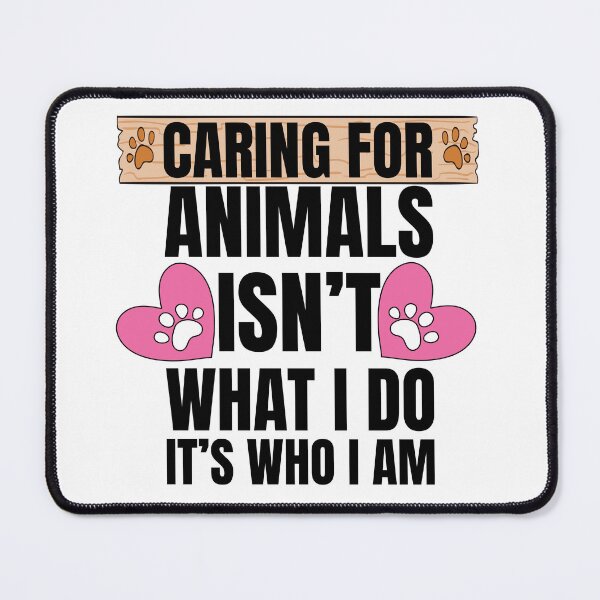 Item preview, Animal Rescue : Caring For Animals Isn't What I Do It's Who I Am designed and sold by medadesign.