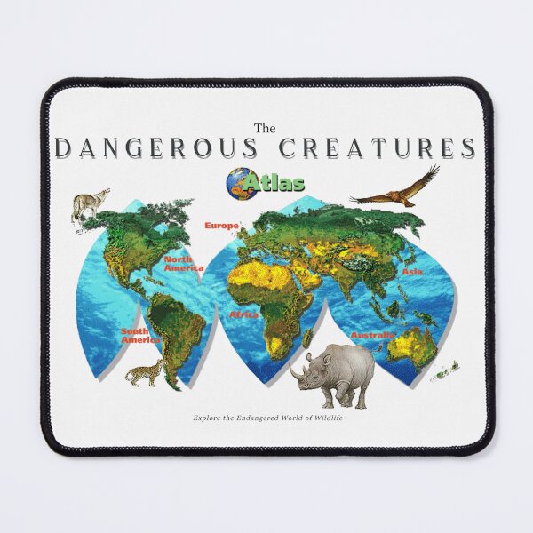 Item preview, 90s CD ROM Dangerous Creatures- Atlas designed and sold by WhitneyIzzy.