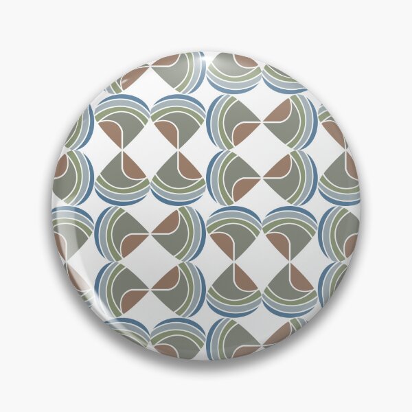Item preview, Seamless geometric pattern featuring interlocking shapes resembling hourglasses designed and sold by CreativebyTKK.