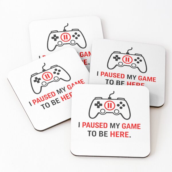 Item preview, I paused my game designed and sold by Eric Nagel.