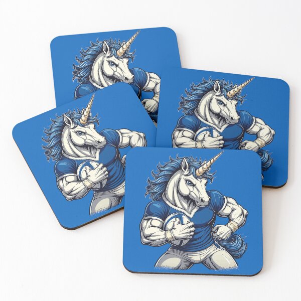 Item preview, Myth of the Match Scottish Rugby Unicorn designed and sold by taiche.