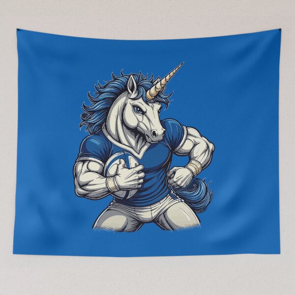 Item preview, Myth of the Match Scottish Rugby Unicorn designed and sold by taiche.