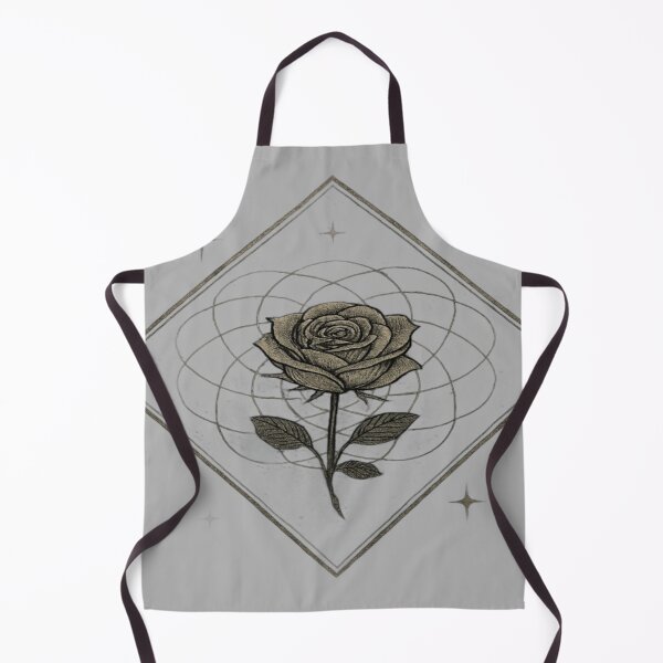 Item preview, Geometric Golden Rose in Diamond Frame designed and sold by Ecosetereos.
