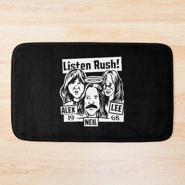 Item preview,  Listen Rush Band Merch Cartoon Style Alex Neil Lee designed and sold by bakxart.