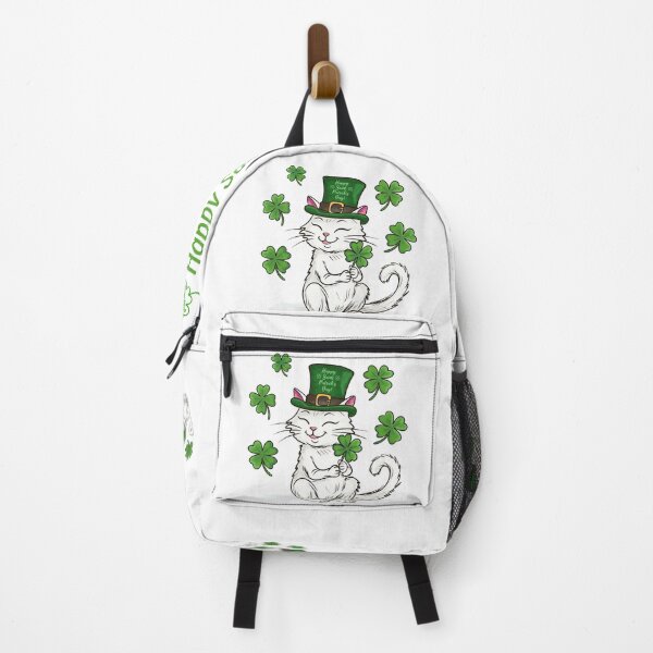 Item preview, Cute Shamrock Kitty designed and sold by SimoesArtistry.