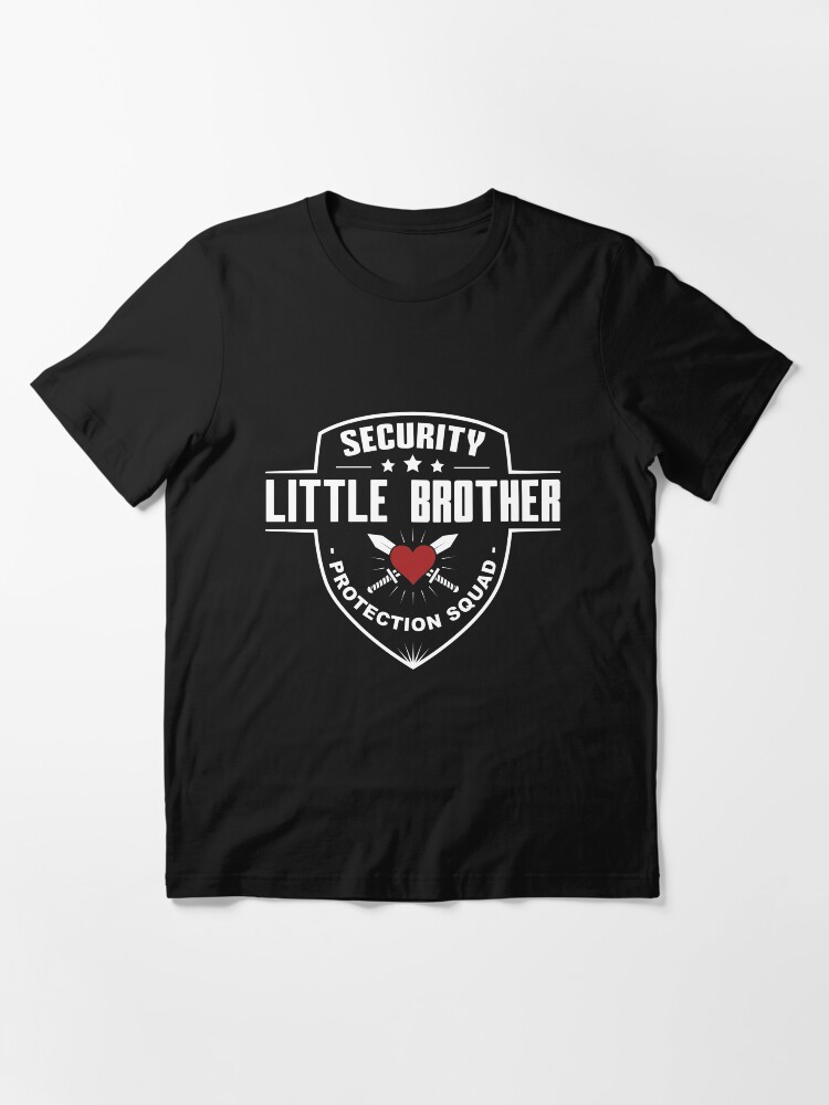 Thumbnail 3 von 7, Essential T-Shirt, Security Little Brother Protection Squad - Funny Sibling Gift designt und verkauft von yeoys.