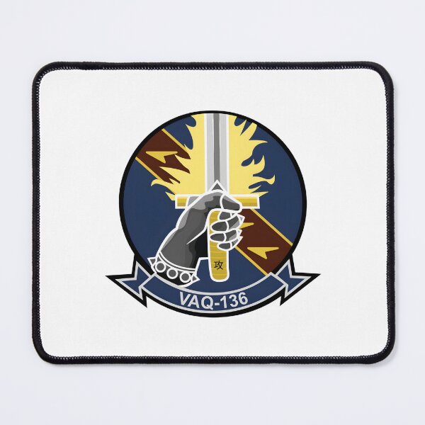 Item preview, US Navy VAQ-136 The Gauntlets Electronic Attack Squadron Insignia designed and sold by CharlieDesings.