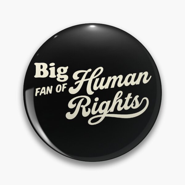 Item preview, Big Fan of Human Rights Retro Equality Justice Political designed and sold by horacehughes.