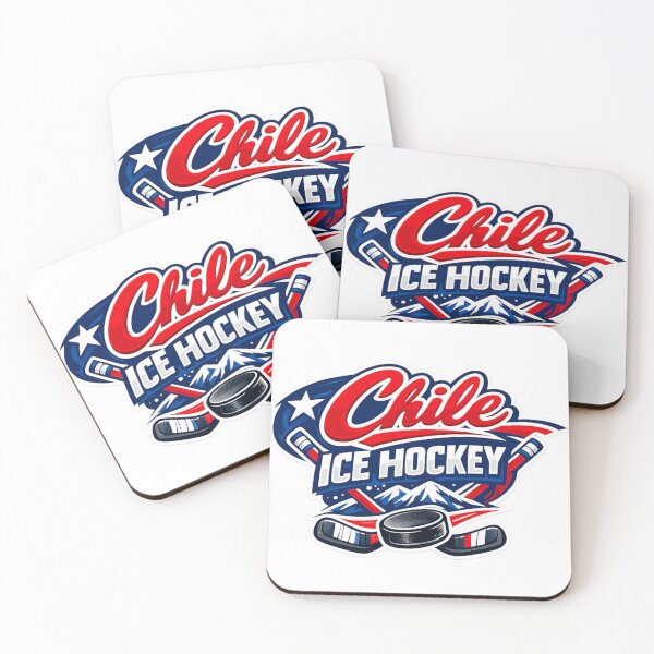 Item preview, Logotipo de montaña de hockey sobre hielo de Chile designed and sold by Chile-IceHockey.