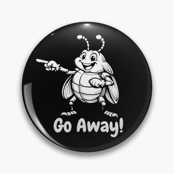 Item preview, Go Away T-Shirt With Beetle designed and sold by BsDrip.