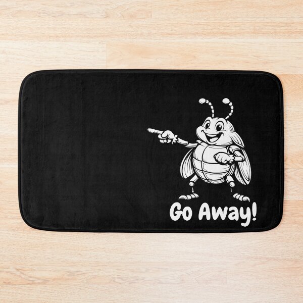 Item preview, Go Away T-Shirt With Beetle designed and sold by BsDrip.