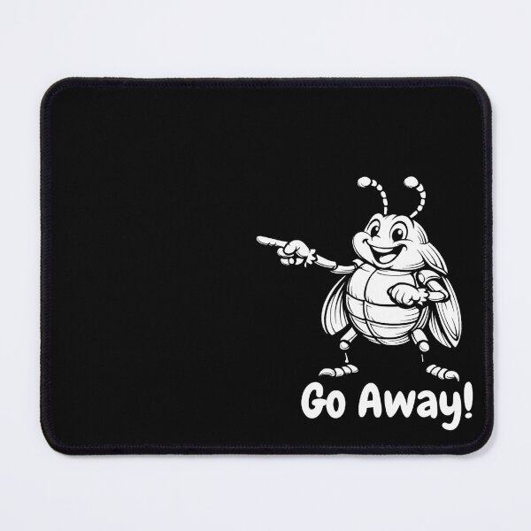 Item preview, Go Away T-Shirt With Beetle designed and sold by BsDrip.