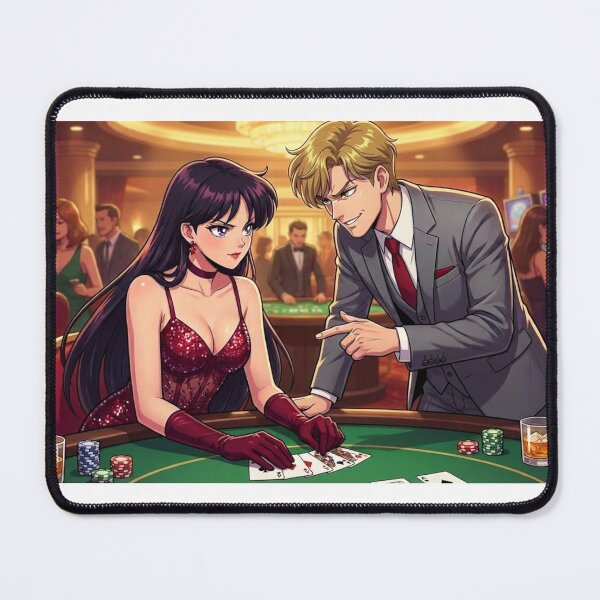 Item preview, Rei and Jadeite at the Casino designed and sold by Solace Sparkles.