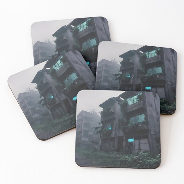 Item preview, Abandoned City Overgrown Nature Reclaims Urban Decay designed and sold by KanzenCreations.