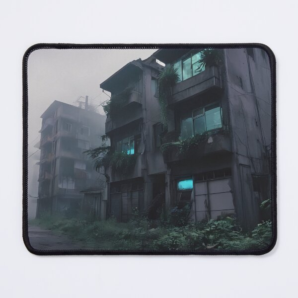 Item preview, Abandoned City Overgrown Nature Reclaims Urban Decay designed and sold by KanzenCreations.