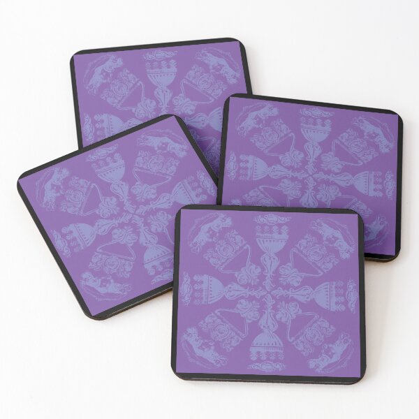 Item preview, Antique Furniture Decorations Radial Purple designed and sold by Digitalmyth's Designs.