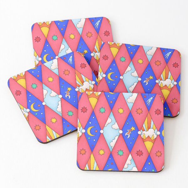 Item preview, Starry Harlequin – Whimsical Circus Diamond Pattern designed and sold by vaner-vaner.