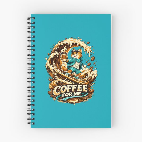 Item preview, Cool Cat Coffee Wave  designed and sold by annenambiro.