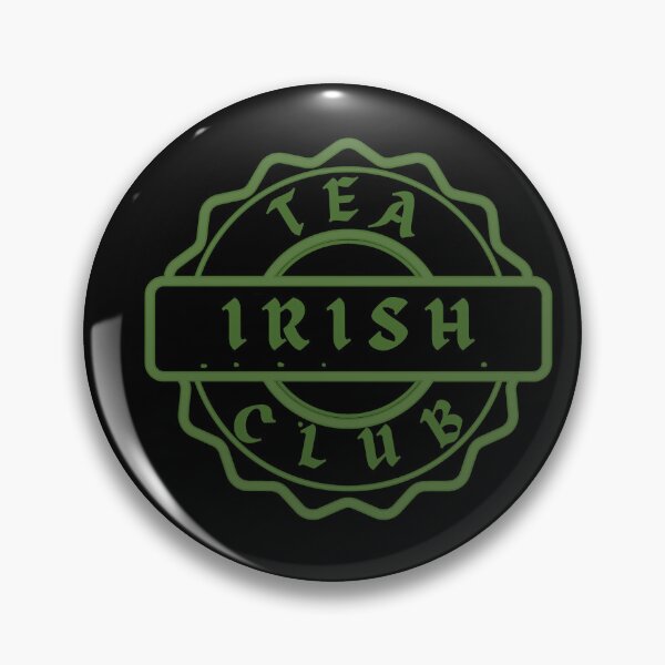Aperçu de l'œuvre Irish Tea Club – Design minimaliste et vert pour la Saint-Patrick créée et vendue par GentleStudio.