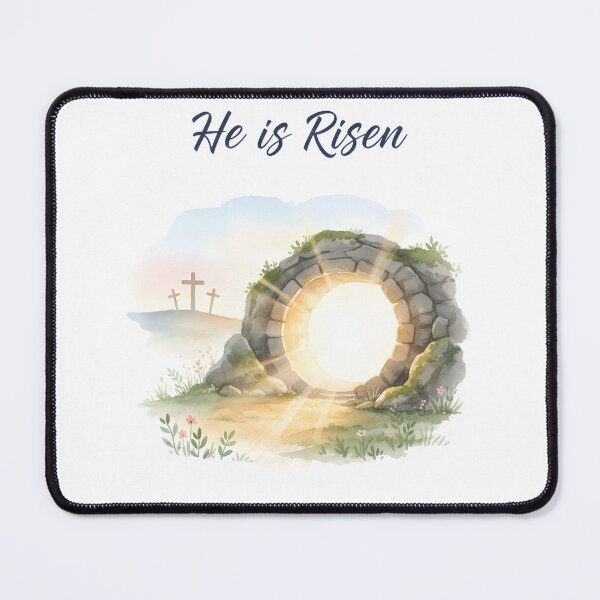 Item preview, He Is Risen - Watercolor Empty Tomb designed and sold by Kvarny.