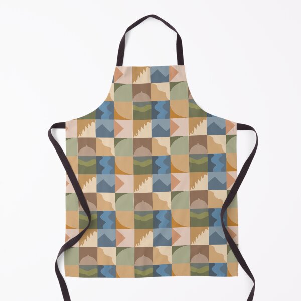 Item preview, Repeating geometric pattern features alternating beige and green diagonal grid design. Repeating geometric pattern designed and sold by CreativebyTKK.