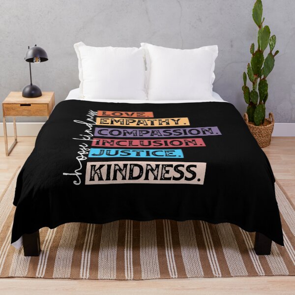Item preview, Choose Kindness Love Empathy Compassion Inclusion designed and sold by Retr0Tshirts.