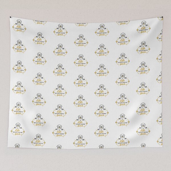 Item preview, Life Revolves Around Fetch Golden Retriever Gift designed and sold by WildVista.