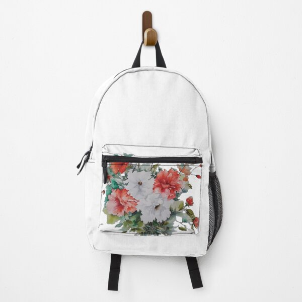 Item preview, Joyful Bloom: Red and White Watercolor Poppies designed and sold by Studio Ahn&Seo.