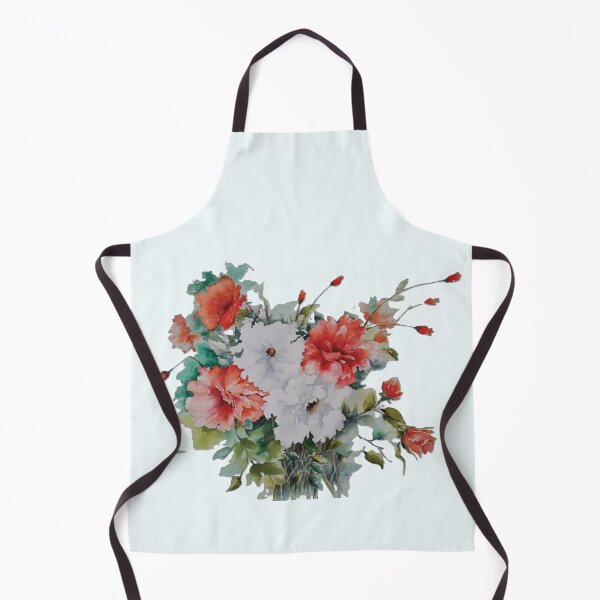 Item preview, Joyful Bloom: Red and White Watercolor Poppies designed and sold by Studio Ahn&Seo.